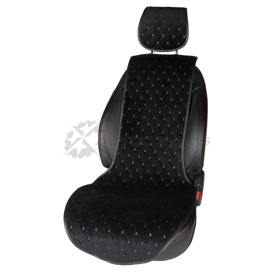 Накидки для сидений автомобиля из велюра (передний ряд) SEINTEX 97636 HJ2XH5 6 1441173964
