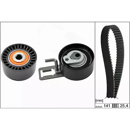 Комплект ремня ГРМ HEPU 1624361 Z 9GBMLX 20-1910
