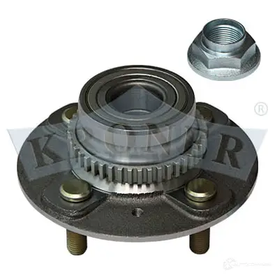 Ступица с подшипиком в сборе HYUNDAI Accent II (00-) (задний) (d=140 с ABS) KRONER K151202 FOI TE5 1440152350