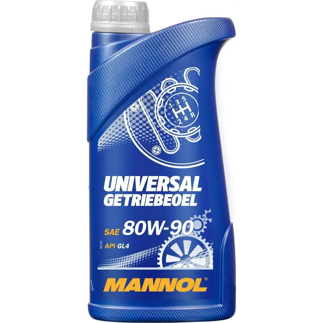 Трансмиссионное масло в мкпп, редуктор минеральное MN81071 MANNOL SAE 80W-90 API GL-4, 1 л MANNOL MN81071 SJS KM 1436797722