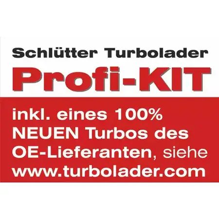 Турбина SCHLÜTTER TURBOLADER 742417 -1 1636003 7424170001 166-03060