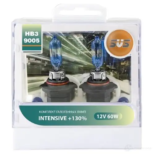 Лампа галогеновая HB3 60 Вт 12 В 3800K SVS TV GZBEK 0200025000 1439691761
