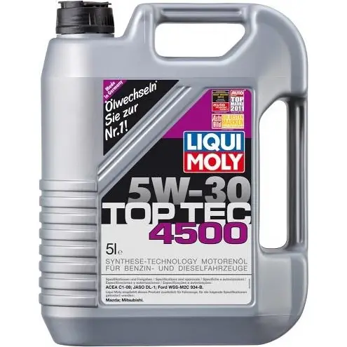 Моторное масло Top Tec 4500 5W-30 LIQUI MOLY HDHSQ 2318 P0003 24 1194063000 изображение 0