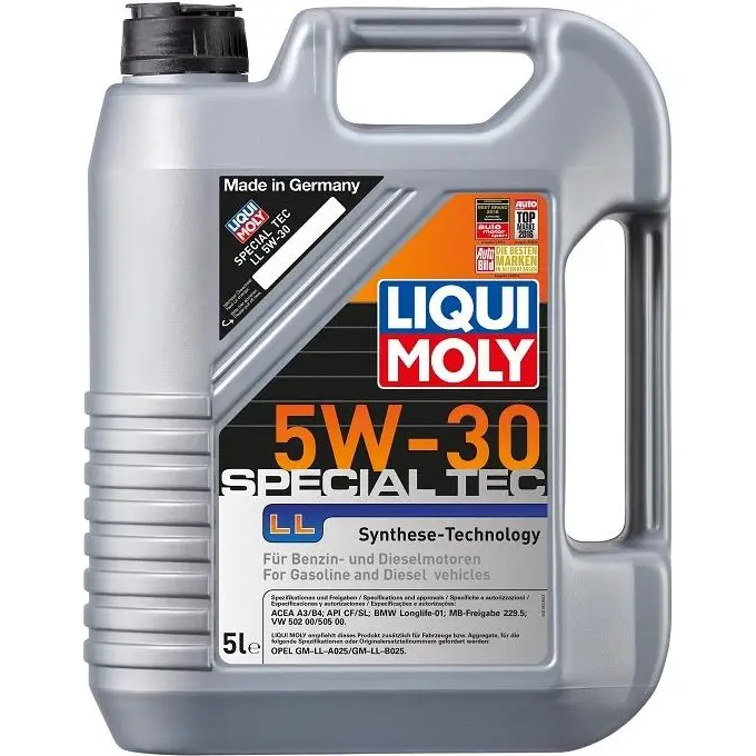 Моторное масло Special Tec LL 5W-30 LIQUI MOLY P 000314 2448 M47BPL 1194063073 изображение 0