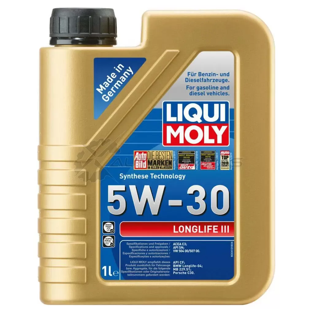 Моторное масло Longlife III 5W-30 - 1 л LIQUI MOLY 1437573044 H GZVUJ 20820