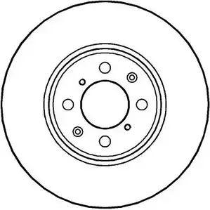 Тормозной диск NATIONAL NBD1128 1675569 Y72HWV SGSP EM изображение 0