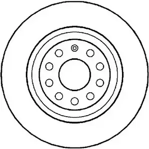 Тормозной диск NATIONAL KEX RB9 UC5QPJ NBD1471 1675895 изображение 0