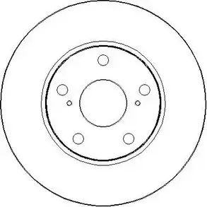 Тормозной диск NATIONAL NBD1569 QCG PH4 1675971 DJ2FKGF изображение 0
