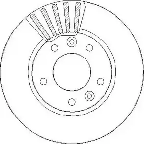 Тормозной диск NATIONAL NBD1582 1675984 BUL WZ BULPY изображение 0