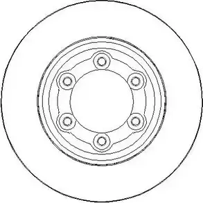 Тормозной диск NATIONAL 1675986 B 8LR80 NBD1584 L990U9 изображение 0