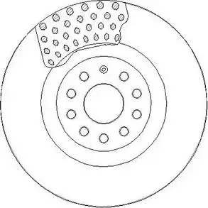 Тормозной диск NATIONAL QFPX2 0 NBD1807 1676181 WBWGN изображение 0