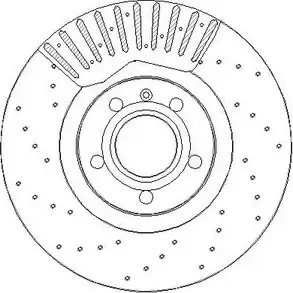 Тормозной диск NATIONAL NBD1890 V2 DZD7 1676263 EGAPBMD изображение 0