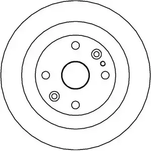 Тормозной диск NATIONAL H RJO7 NBD450 YRU0G 1676434 изображение 0