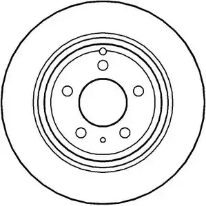 Тормозной диск NATIONAL M7C3W NBD591 1676521 K1 W5NP