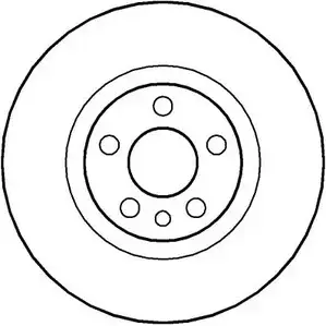 Тормозной диск NATIONAL 9MKIZI E ZC97 1676593 NBD743 изображение 0