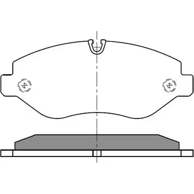 Тормозные колодки, дисковые, комплект NATIONAL ZHC6C1W NP2281 29 192 1677206 изображение 0