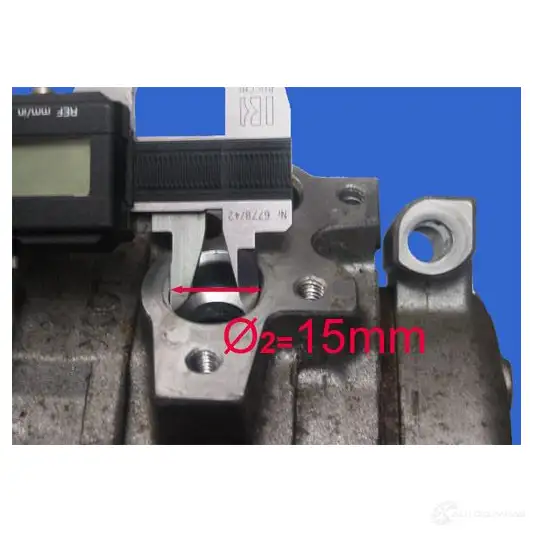 Компрессор кондиционера LIZARTE 47V OBH 810845015 2367769 8435241016435 изображение 2