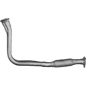Выхлопная труба глушителя IMASAF 1685178 L60DJU9 53.25.01 SPU1Z K изображение 0