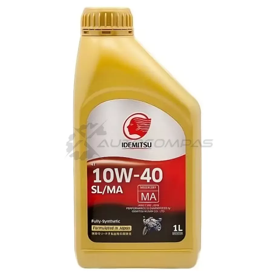 Моторное масло синтетическое IDEMITSU 4T 10W-40, 1 л IDEMITSU 30485021724 1436946756 L 3IMY