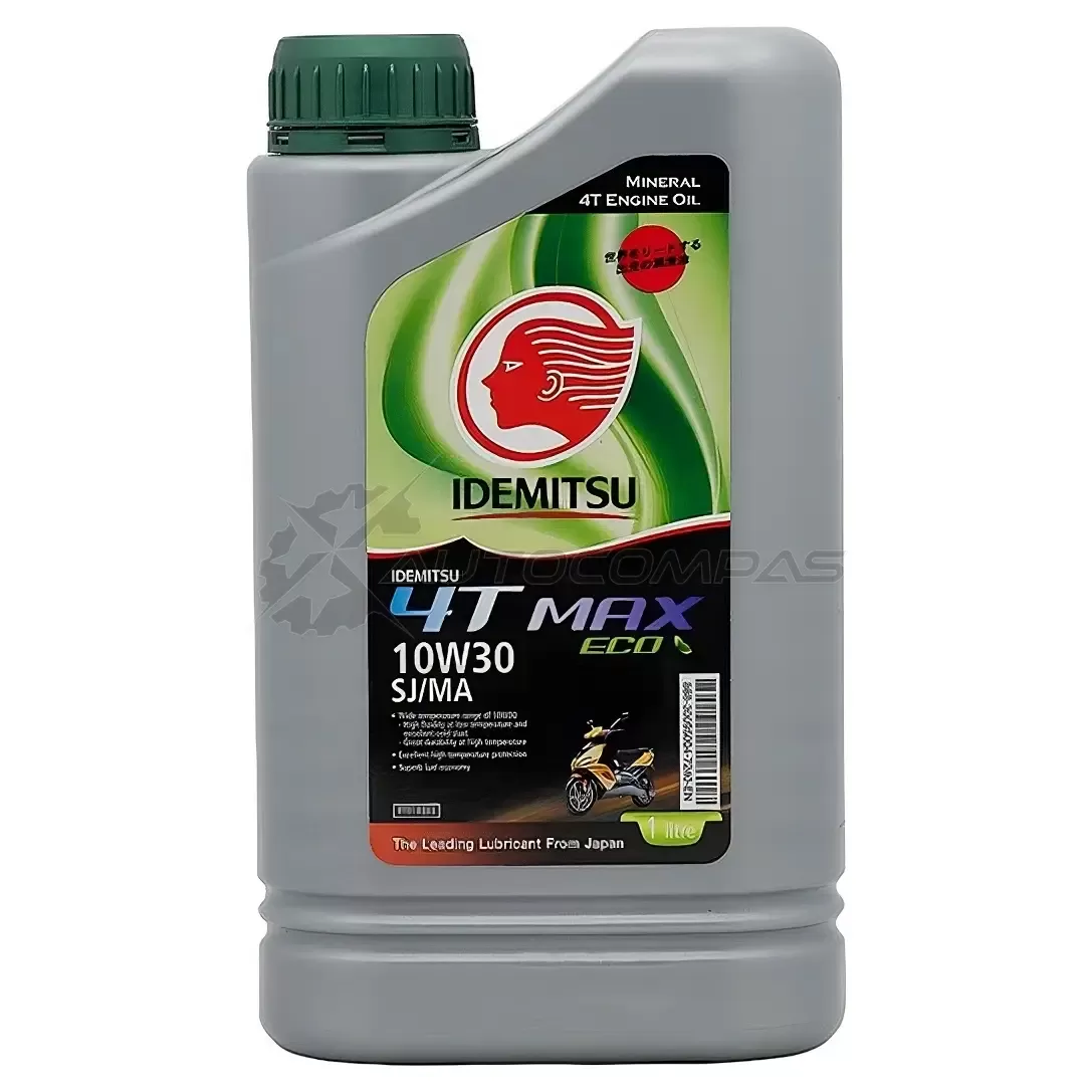 Моторное масло минеральное IDEMITSU 4T 10W-30, 1 л IDEMITSU 1436946757 9 5QOX7 30095004724