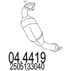 Катализатор MTS 04.4419 1702578 5B89G3E OY 77UM изображение 0
