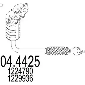 Катализатор MTS 0JVQEK8 VQR LO 04.4425 1702584
