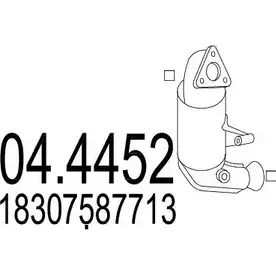 Катализатор MTS 4CXTMN 04.4452 1702594 Y 2NSEL