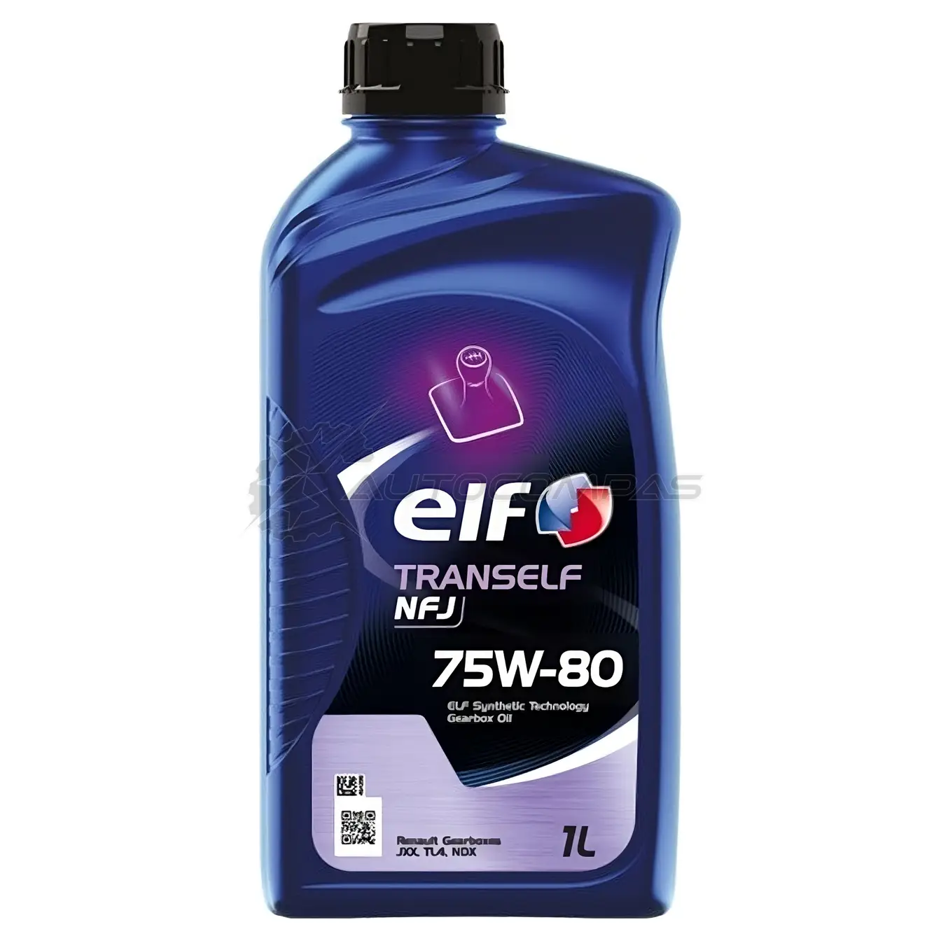 Трансмиссионное масло в мкпп, редуктор синтетическое 194757 ELF SAE 75W-80 API GL-4+, API GL-4, 1 л ELF 1436733913 194757 NXVT 0WZ изображение 0