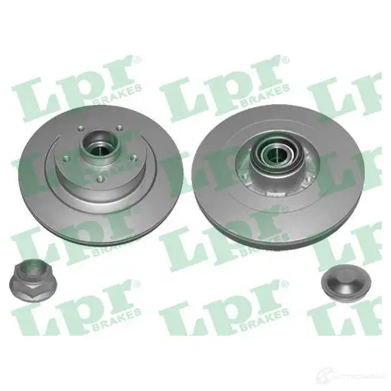 Тормозной диск LPR R1 047PRCA R1047PRCA 1736185 KF55NNP изображение 0