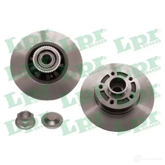 Тормозной диск LPR R1072PRCA YUHUT R10 72PRCA 1736215 изображение 0