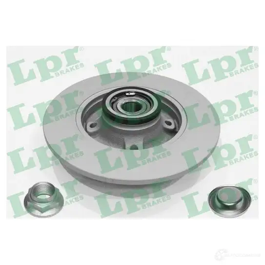 Тормозной диск LPR C10 05PRCA 1728344 3Y2JD4 C1005PRCA изображение 0
