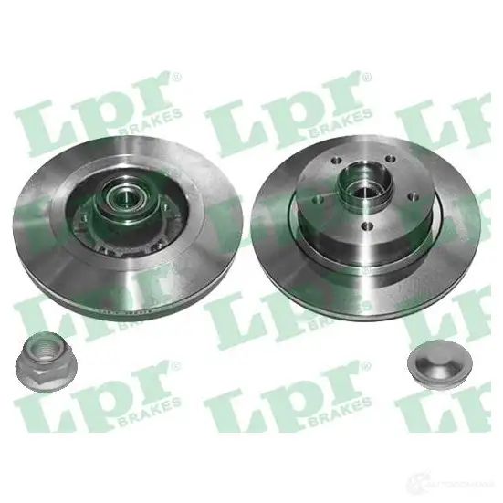 Тормозной диск LPR 86QFM R1038PCA R1038 PCA 1736170