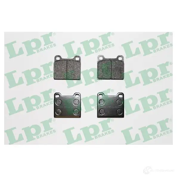 Тормозные колодки дисковые, комплект LPR 05P024 5SP024 1718391 2003 4