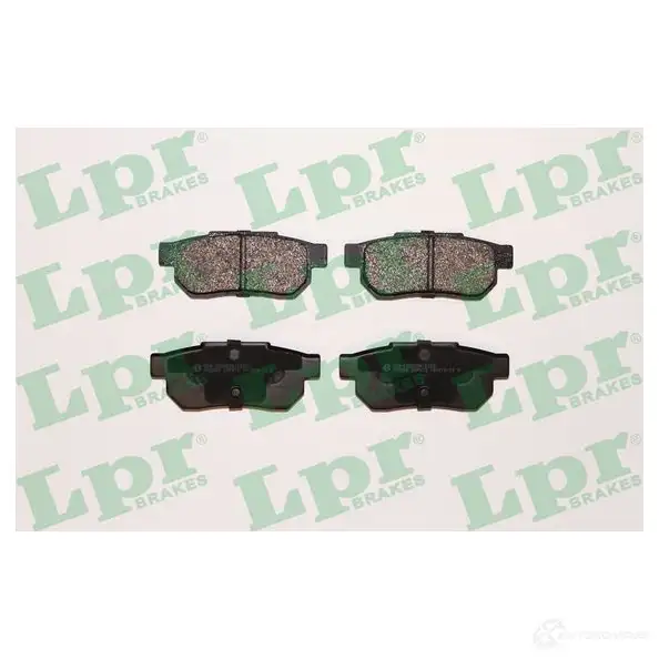 Тормозные колодки дисковые, комплект LPR 5SP072 1718436 213 12 05P072
