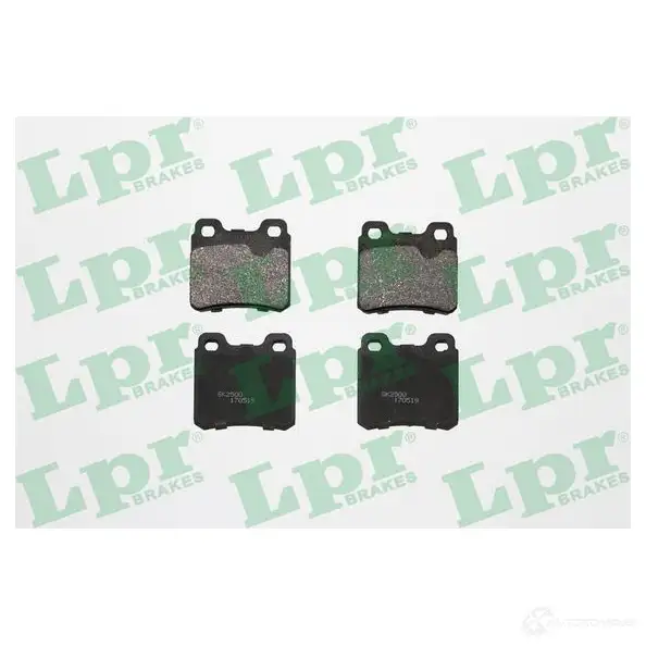 Тормозные колодки дисковые, комплект LPR 5SP317 1719524 210 26 05P317