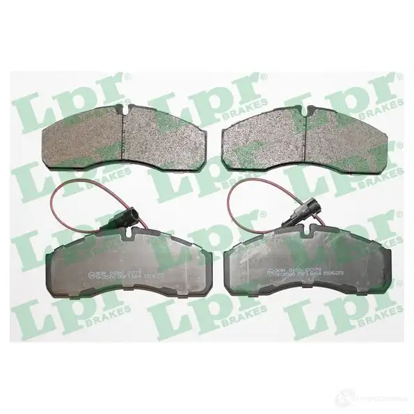 Тормозные колодки дисковые, комплект LPR 05P1664 2 9160 5SP1664 1719154