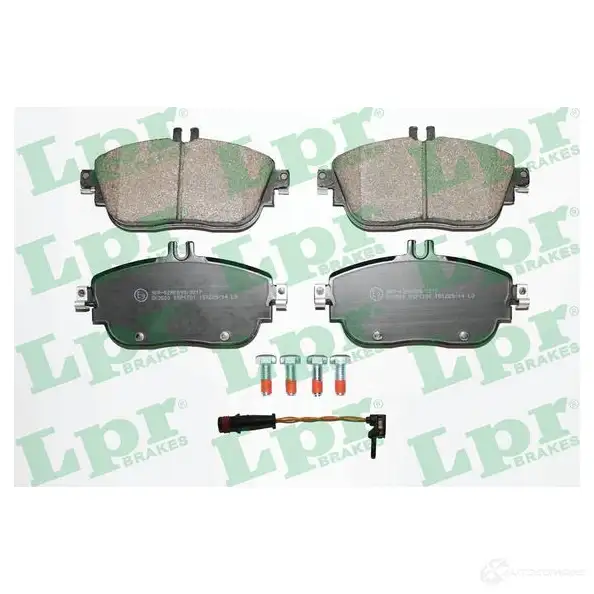 Тормозные колодки дисковые, комплект LPR 5SP1781A 05P1781A 24 869 1719259 изображение 0
