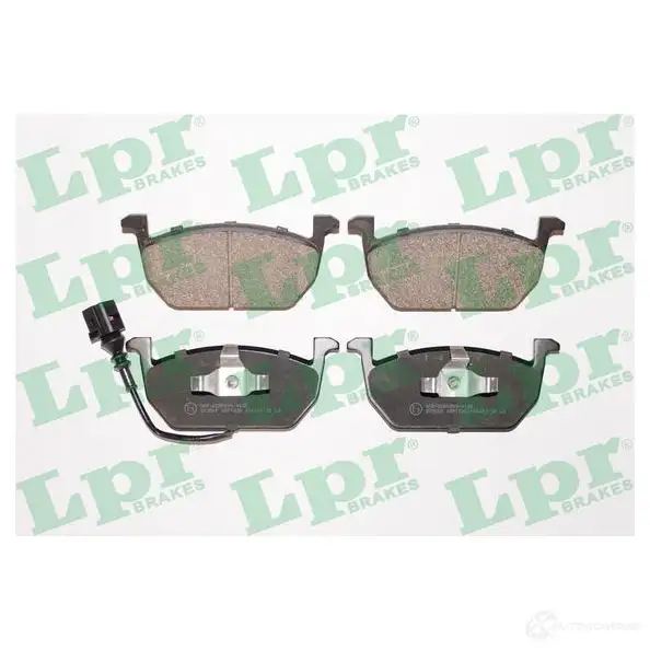 Тормозные колодки дисковые, комплект LPR 1719301 05P1836 2 2035 22036