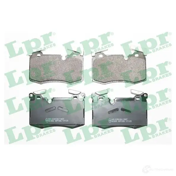 Тормозные колодки дисковые, комплект LPR 5SP1556 05P1556 1719034 2 4478