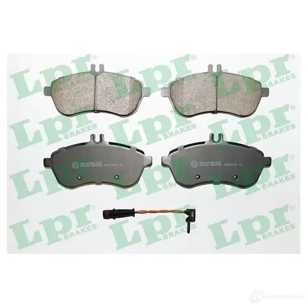 Тормозные колодки дисковые, комплект LPR 05P1340A 1718810 5SP1340A 2430 6