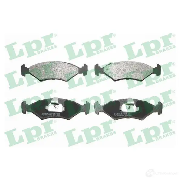 Тормозные колодки дисковые, комплект LPR 05P628 231 03 1719797 23104