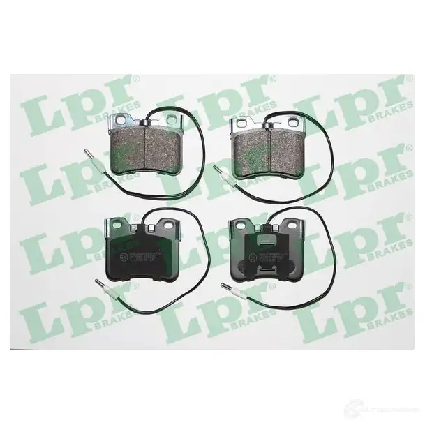 Тормозные колодки дисковые, комплект LPR 21289 1719491 2117 9 05P283 изображение 0