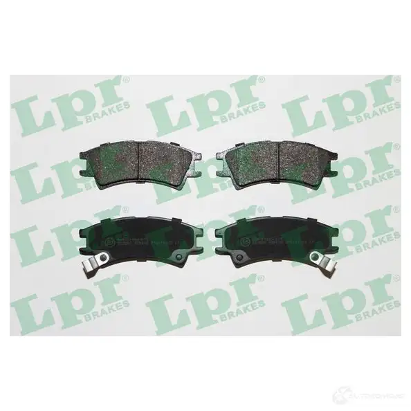 Тормозные колодки дисковые, комплект LPR 05P695 23 238 1719867 23239