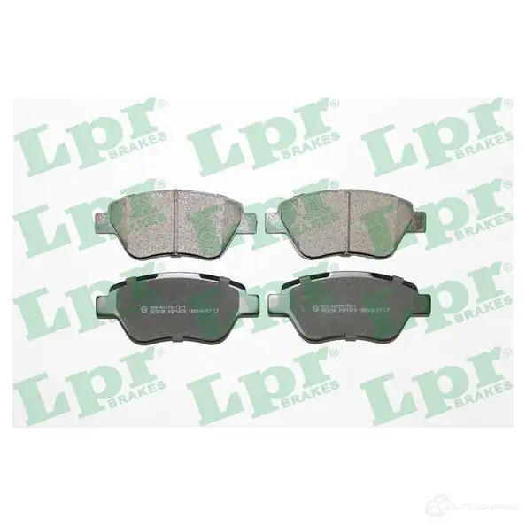 Тормозные колодки дисковые, комплект LPR 23982 1719332 05P1878 237 05 изображение 0