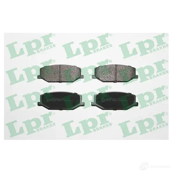 Тормозные колодки дисковые, комплект LPR 21 142 5SP290 1719498 05P290