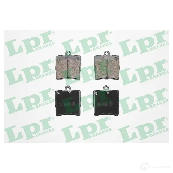 Тормозные колодки дисковые, комплект LPR 5SP726 1719900 2 1919 05P726