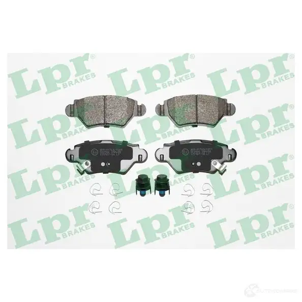 Тормозные колодки дисковые, комплект LPR 05P699 21 992 23052 1719871