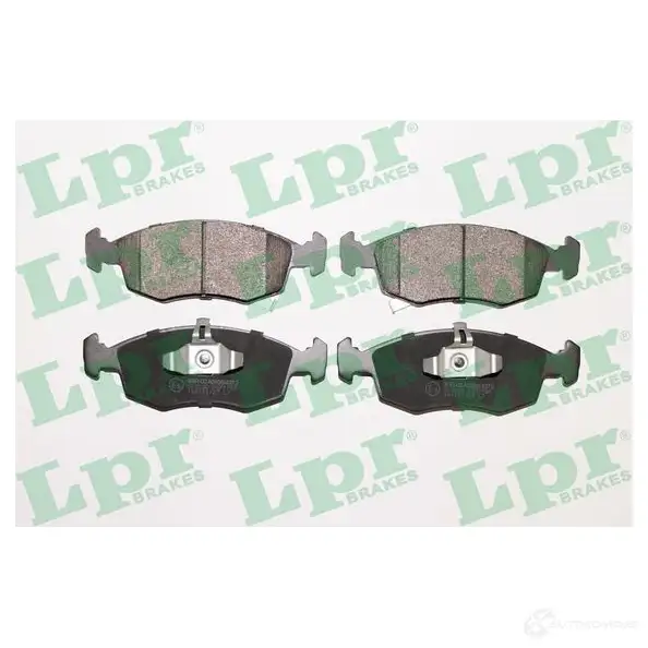 Тормозные колодки дисковые, комплект LPR 1719245 05P1766 25 435 5SP1766