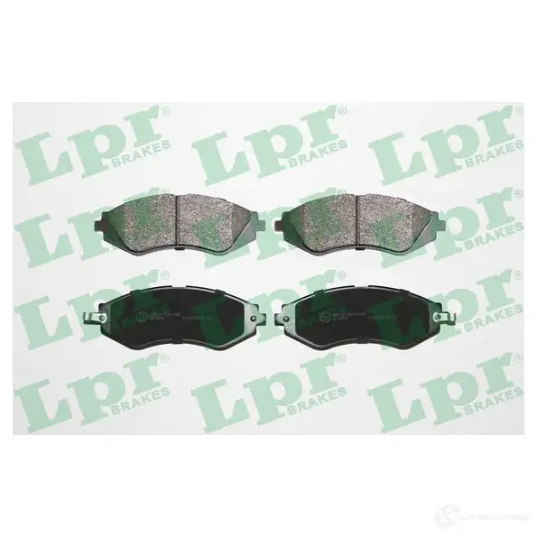 Тормозные колодки дисковые, комплект LPR 05P729 1719904 23235 23 234