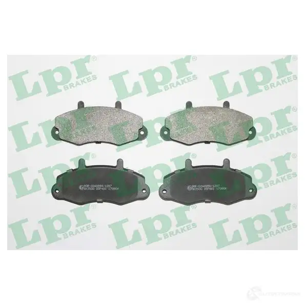 Тормозные колодки дисковые, комплект LPR 2 1470 5SP481 1719674 05P481